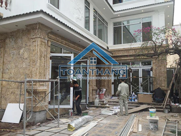 Thi công đá hoa cương Bình Dương