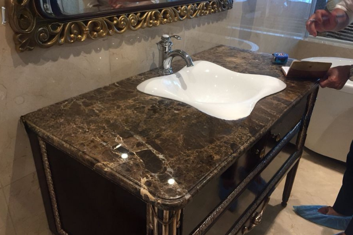 Thi Công Bàn Đá Lavabo Tại Phú Nhuận