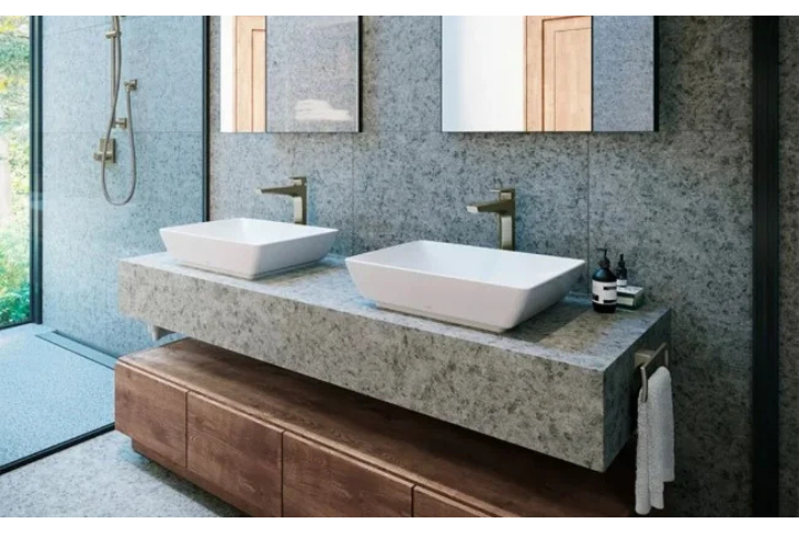 Thi Công Bàn Đá Lavabo Tại Quận 10