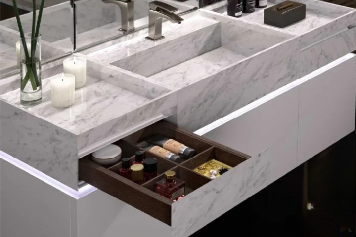 Thi Công Bàn Đá Lavabo Tại Quận Bình Thạnh