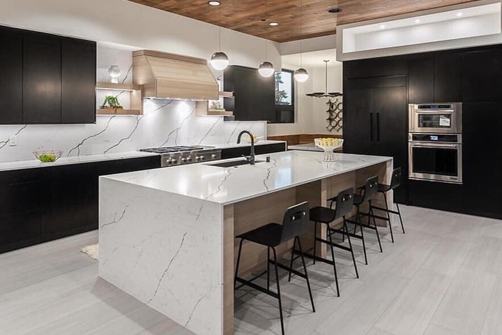 Thi Công Bàn Đá Lavabo Tại Thuận An